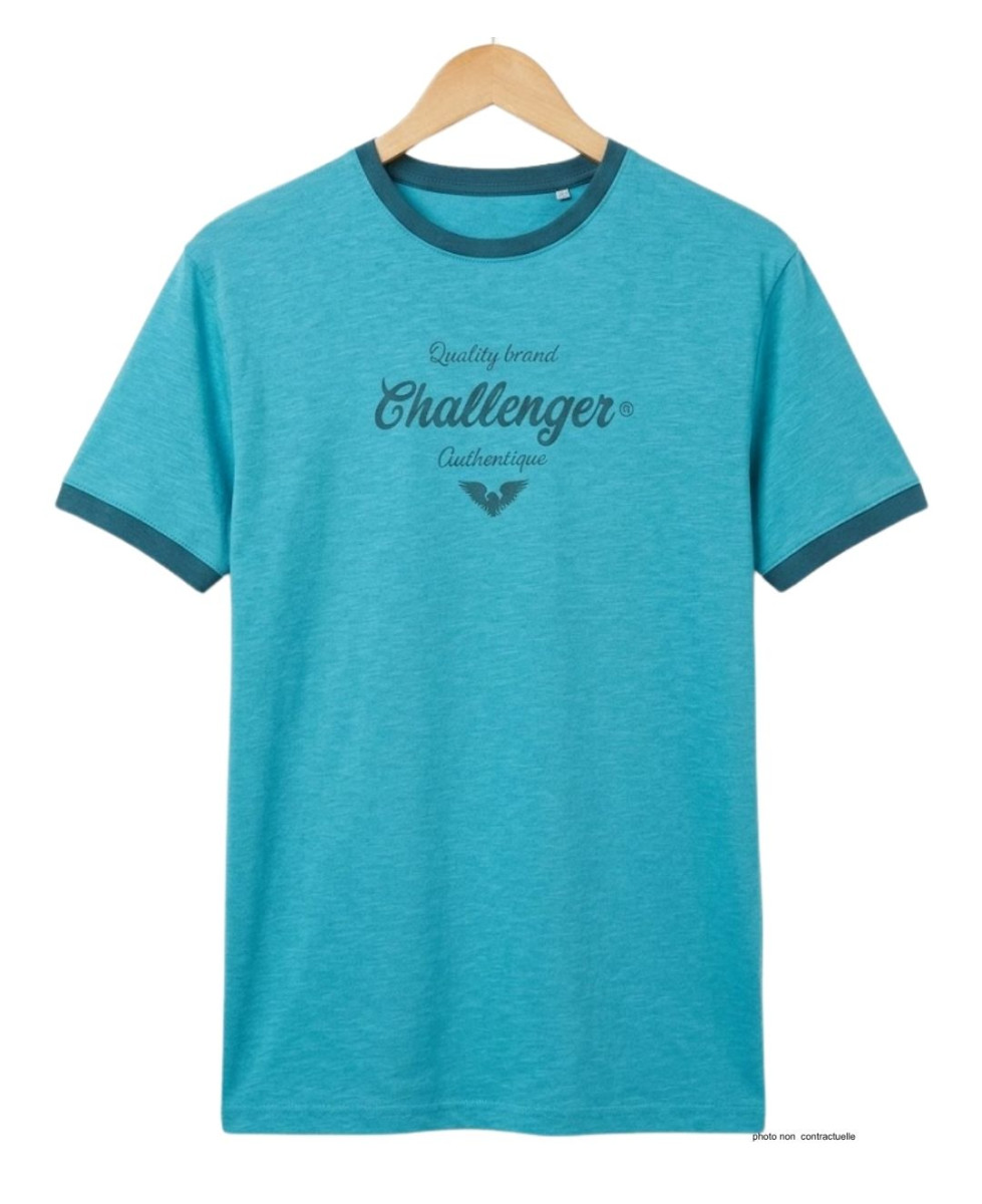 Tee-shirt Challenger SAGARO3 : Haut Manches Courtes Vert