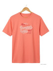 Tee-shirt Challenger SAMPA2 : Coton Peigné 160g Corail