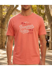 Tee-shirt Challenger SAMPA2 : Coton Peigné 160g Corail