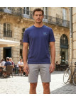 CHALLENGER SENADOR3 : Tee-shirt manches courtes bleu indigo