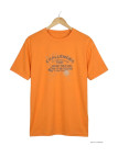 CHALLENGER STEFANO : Tee-shirt homme coton jersey orange