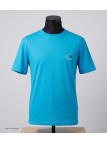 CHALLENGER TEE3007D - Tee-shirt bleu turquoise coton jersey