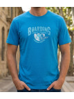 CHALLENGER SOMBRERO1 - Tee-shirt turquoise coton peigné
