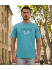 CHALLENGER SOMBRERO2 - Tee-shirt vert coton peigné doux
