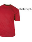 Tee-shirt Ras du Cou 510110U002 CHALLENGER Coton Peigné Rouge