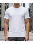 Tee-shirt CHALLENGER 510110U012 Ras du Cou Blanc Coton