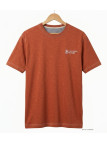 CHALLENGER SANCHO3 : Tee-shirt Homme Coton Flammé Rouille