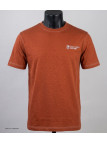 CHALLENGER SANCHO3 : Tee-shirt Homme Coton Flammé Rouille