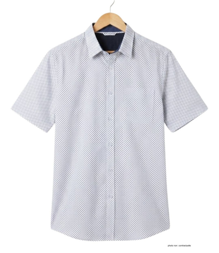 Chemise CHALLENGER CH4033 manches courtes coton confortable