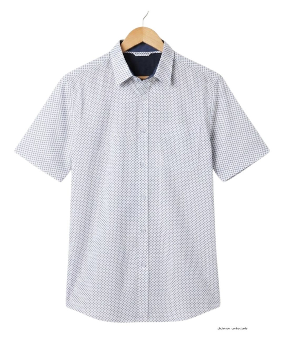 Chemise CHALLENGER CH4033 manches courtes coton confortable