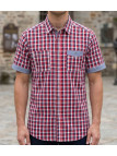 Chemise WINCHESTER TABASCO1 manches courtes coton finitions chambray