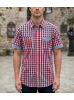 Chemise WINCHESTER TABASCO1 manches courtes coton finitions chambray