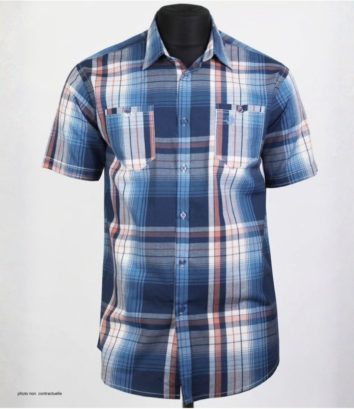 Chemise WINCHESTER TALMO1 manches courtes coton respirant