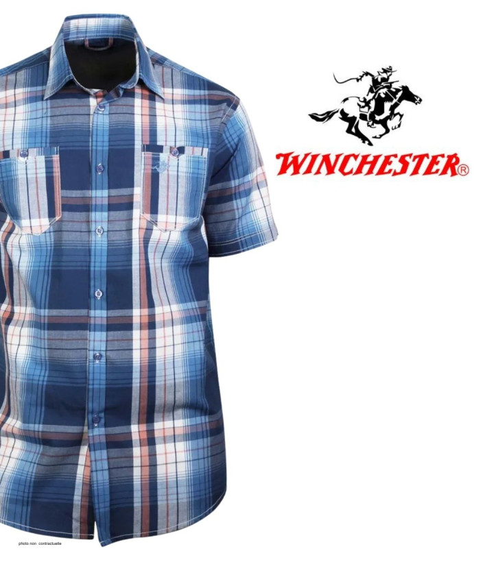 Chemise WINCHESTER TALMO1 manches courtes coton respirant