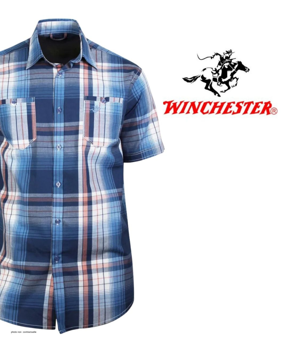 Chemise WINCHESTER TALMO1 manches courtes coton respirant