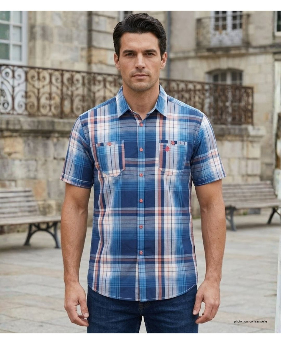 Chemise WINCHESTER TALMO1 manches courtes coton respirant