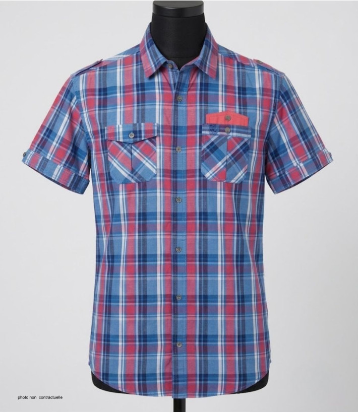 Chemise WINCHESTER TAMPA2 manches courtes coton respirant