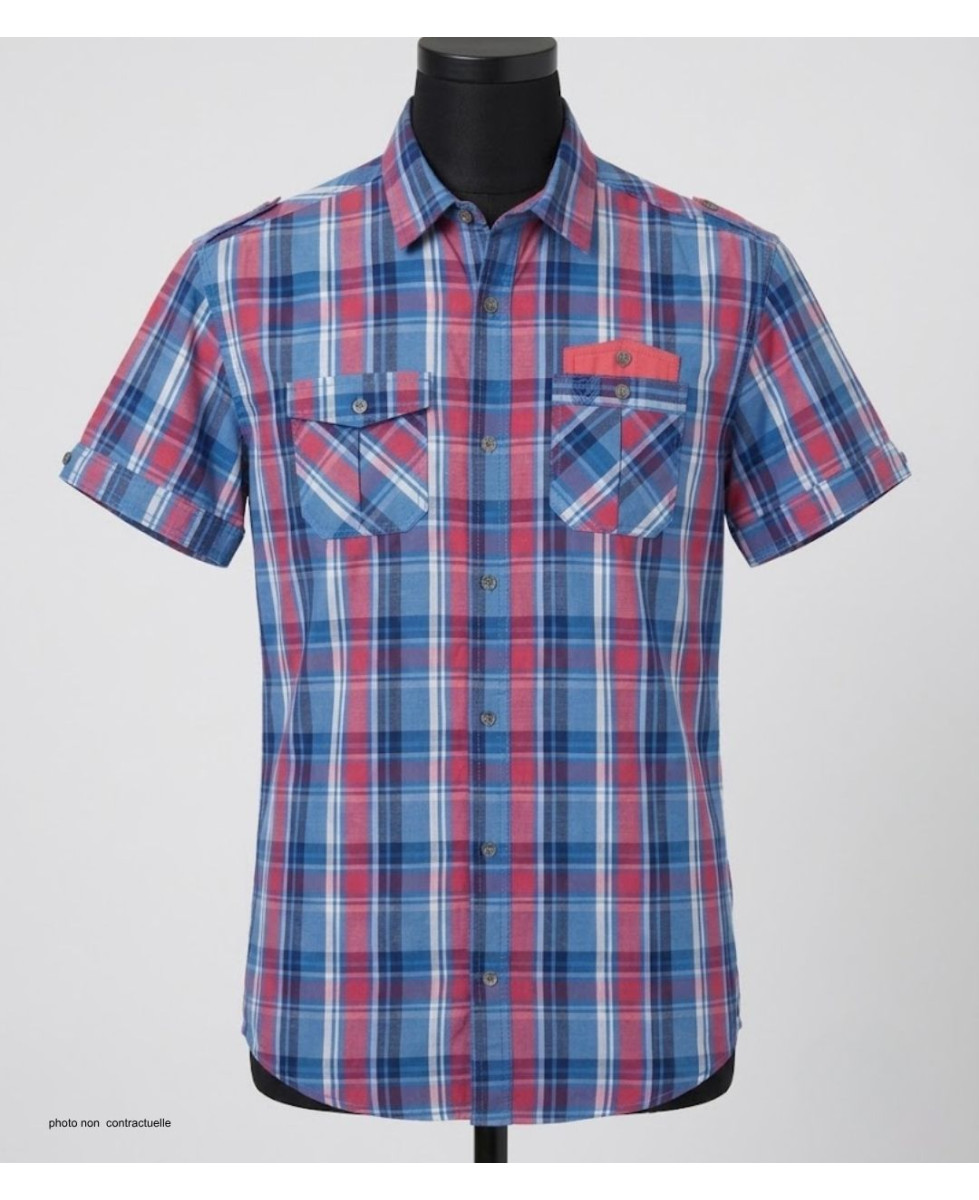 Chemise WINCHESTER TAMPA2 manches courtes coton respirant