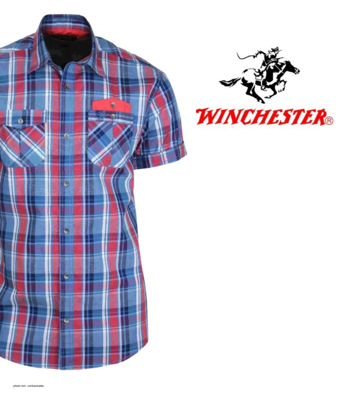 Chemise WINCHESTER TAMPA2 manches courtes coton respirant