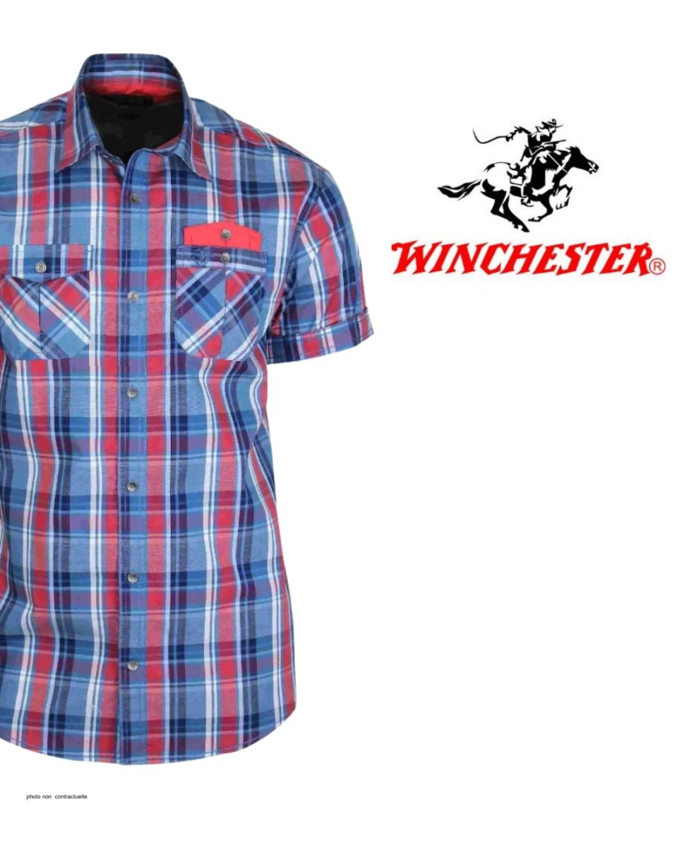 Chemise WINCHESTER TAMPA2 manches courtes coton respirant