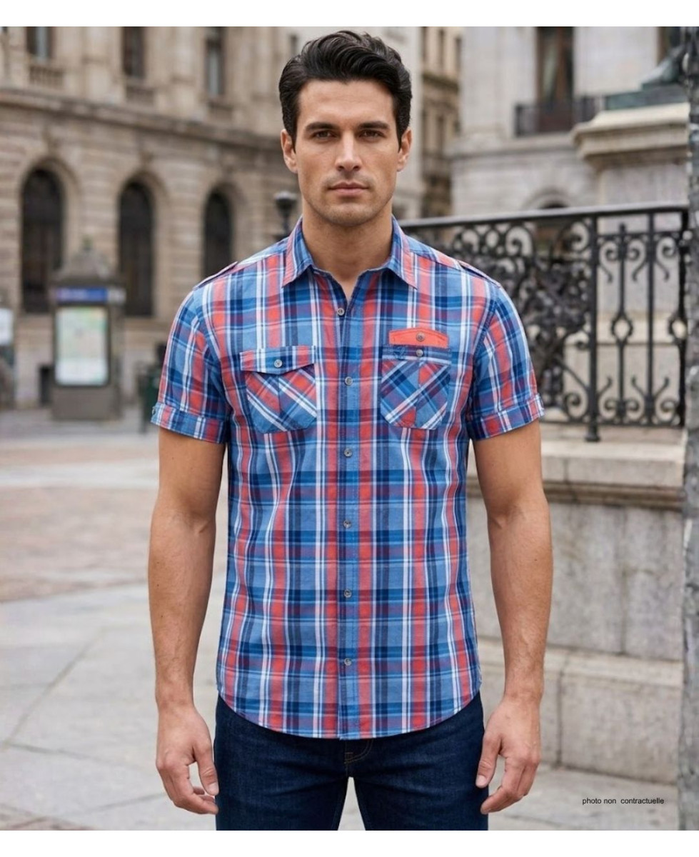 Chemise WINCHESTER TAMPA2 manches courtes coton respirant