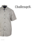 Chemise Mode Directe Fines Rayures manches courtes lin beige