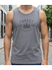 Débardeur sport pour homme de couleur grise modèle SARMENT2 de la marque CHALLENGER en jersey de coton.