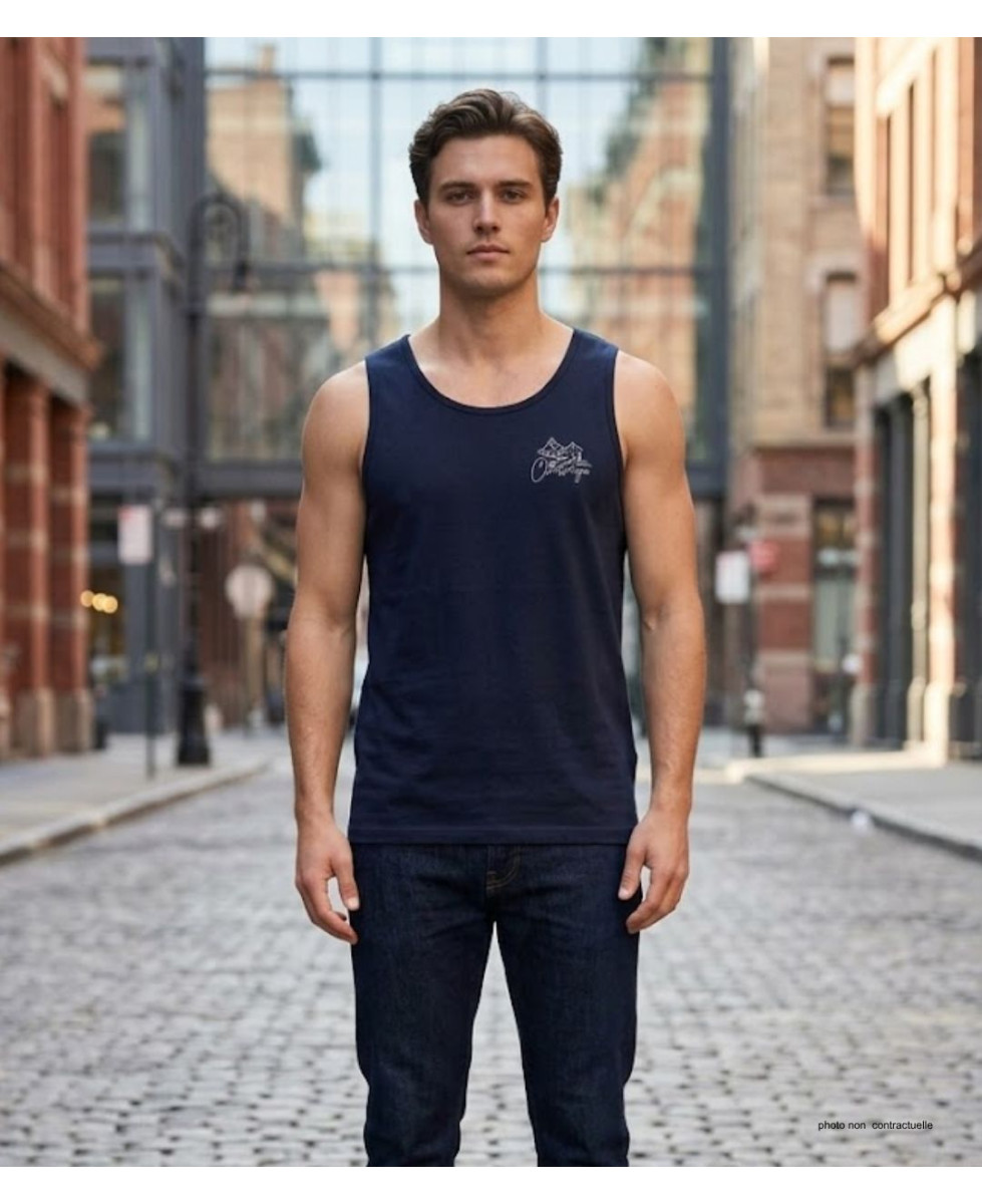 Débardeur Homme Challenger Start 2 Noir – Confort 100% Coton