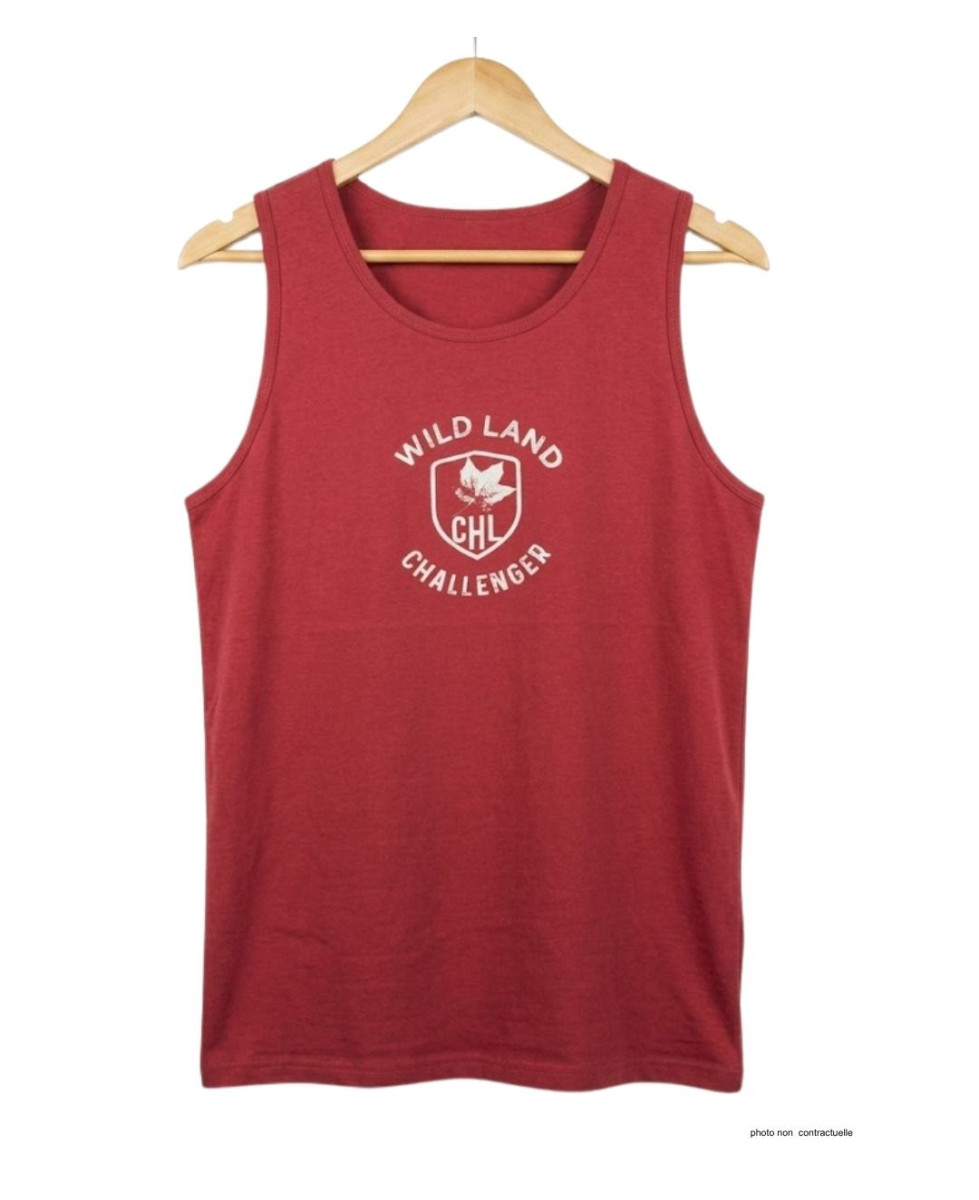 Débardeur Challenger SORRY2 Bordeaux | Coton Jersey 160g
