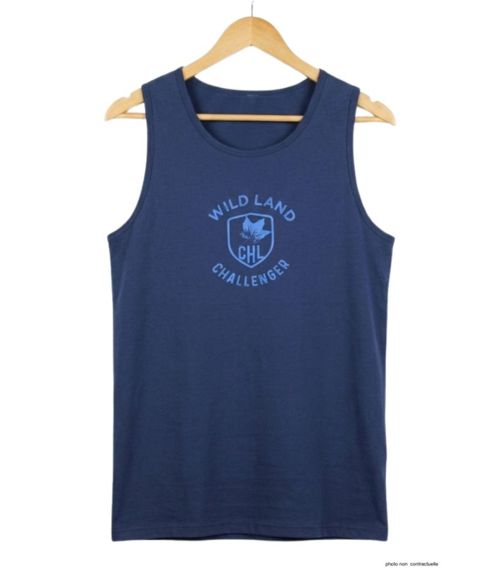 Débardeur Challenger SORRY1 Marine | Coton Jersey 160g