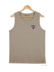 Débardeur Challenger SOLEIL Taupe | Coton Jersey 160g