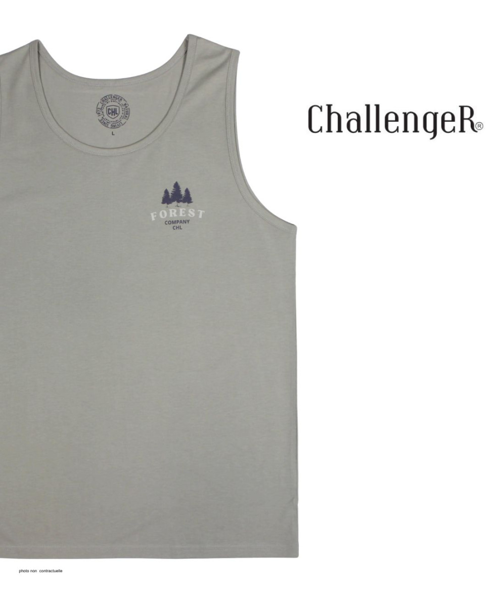 Débardeur Challenger SLAVE Beige | 100% Coton Confort