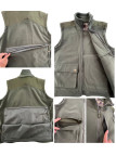 Gilet chasse polaire LEDERTYS LY0304 Kaki | Carnier & Renforts