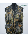 Gilet Chasse LEDERTYS Forestwood LY0205 | Camouflage & Carnier