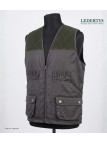 Gilet Chasse LEDERTYS Classic LY0200 | Déperlant & Carnier
