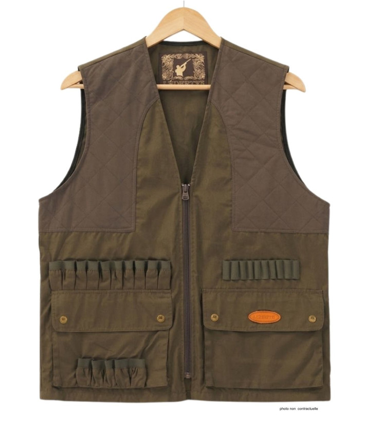 Gilet Traqueur LEDERTYS LY0208 | Bi-Matière & Renforts