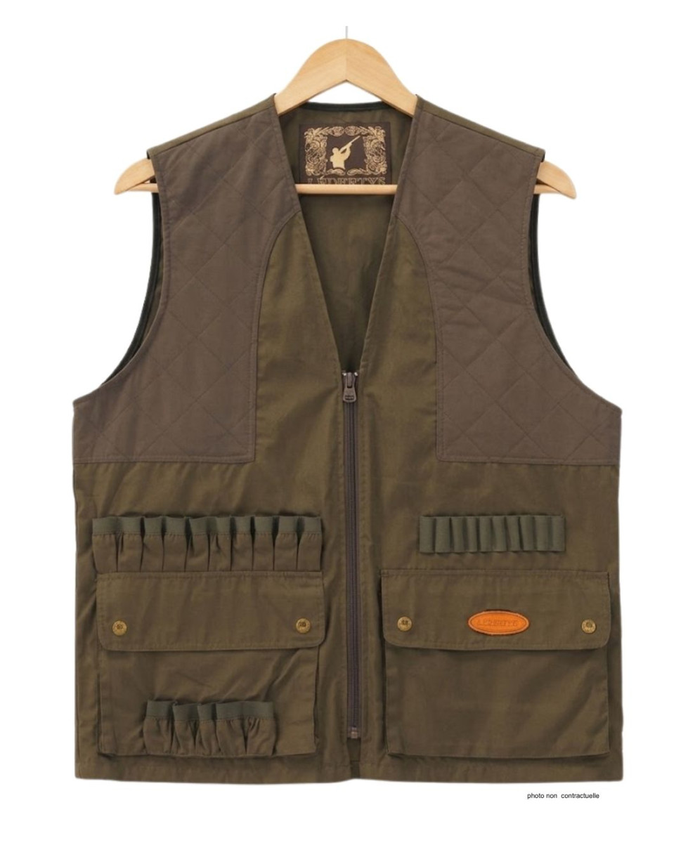 Gilet Traqueur LEDERTYS LY0208 | Bi-Matière & Renforts