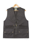 LEDERTYS LY0207 — Gilet de chasse vert à cartouchière
