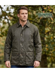 LEDERTYS LY0007 — Veste de chasse kaki à carnier PVC