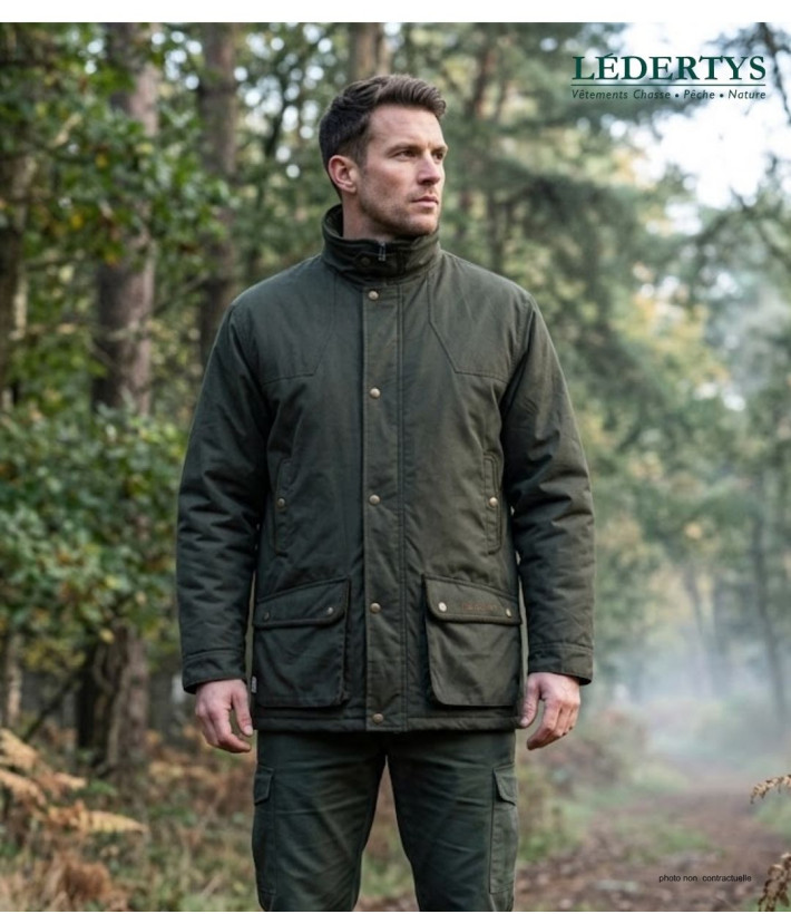 LEDERTYS LY0010 — Veste de chasse imperméable & respirante