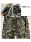 LEDERTYS LY0406 — Pantalon chasse camouflage Forestwood kaki