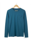 T-shirt Manches Longues Bleu CHALLENGER CORSAIRE1 | Coton 180g