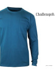 T-shirt Manches Longues Bleu CHALLENGER CORSAIRE1 | Coton 180g