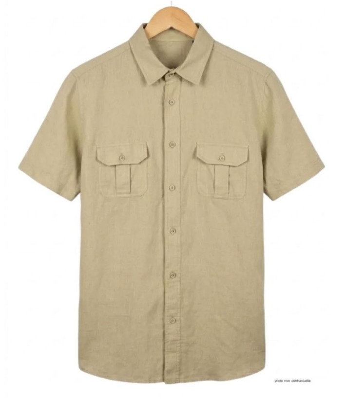 MAYFLOWER MAY DAY : Chemisette beige avec épaulettes