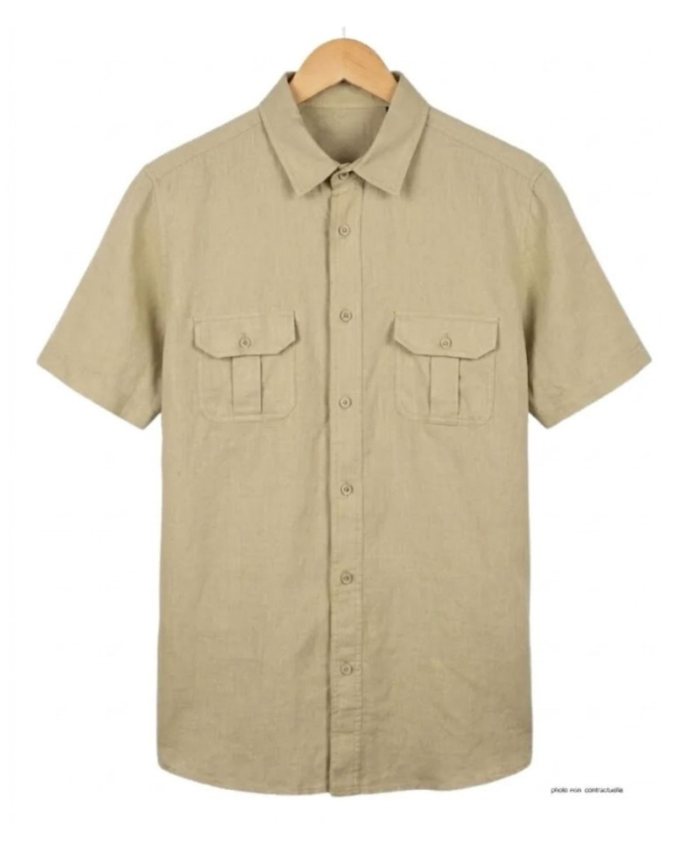 MAYFLOWER MAY DAY : Chemisette beige avec épaulettes