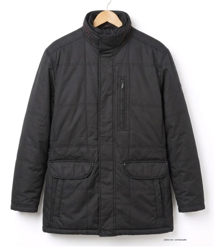 WINCHESTER NOVAK — Parka doublée déperlante noire