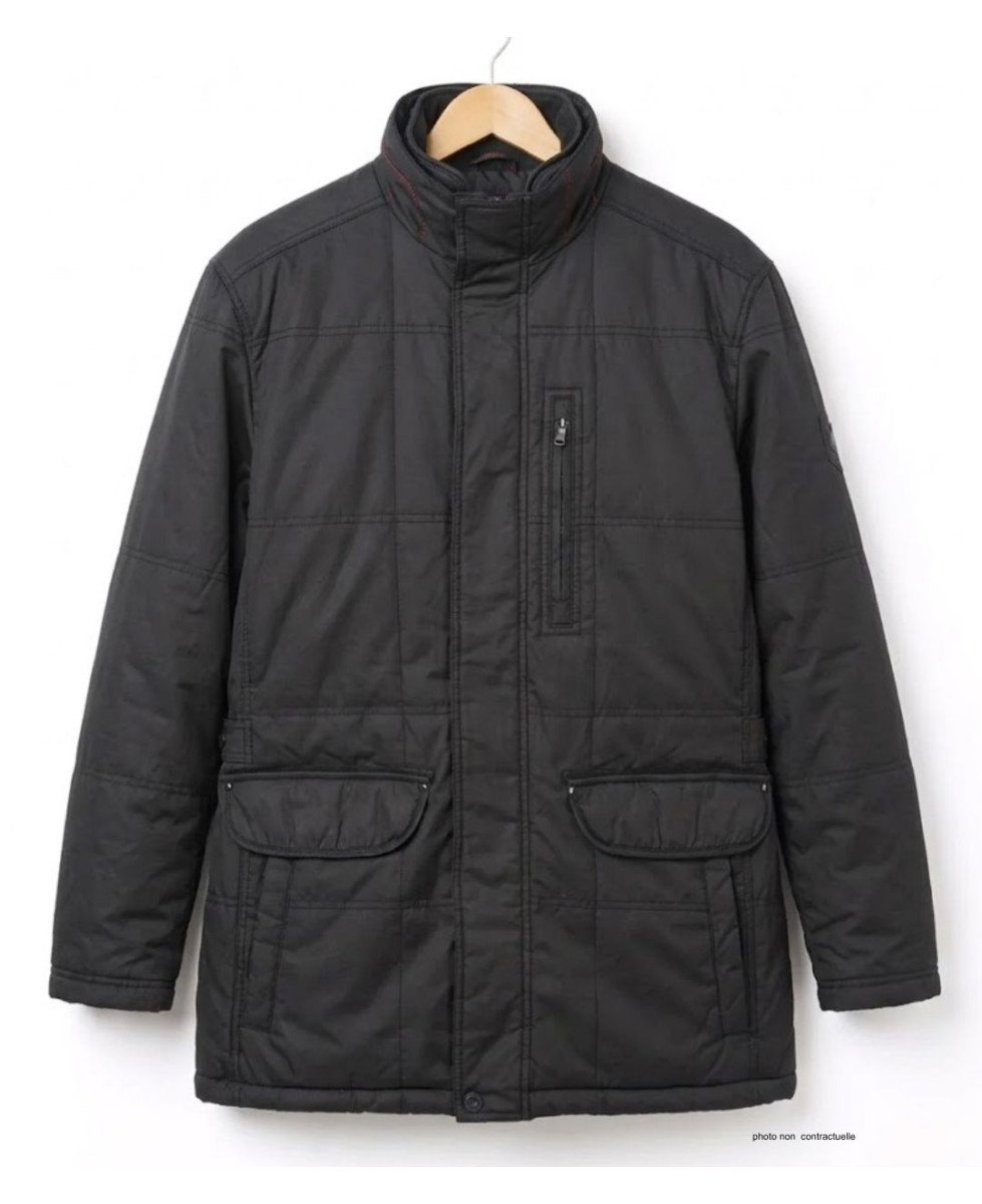 WINCHESTER NOVAK — Parka doublée déperlante noire