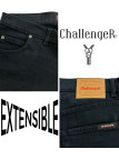 CHALLENGER M759 — Jean 5 poches stretch noir confort