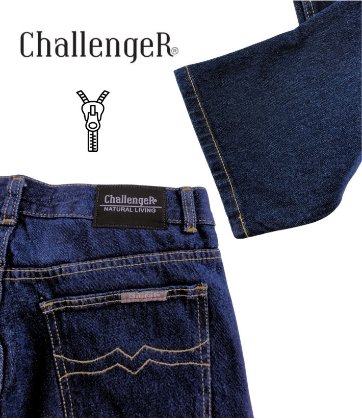 Challenger FALCONE2 — Jean 5 poches brut 100% coton solide