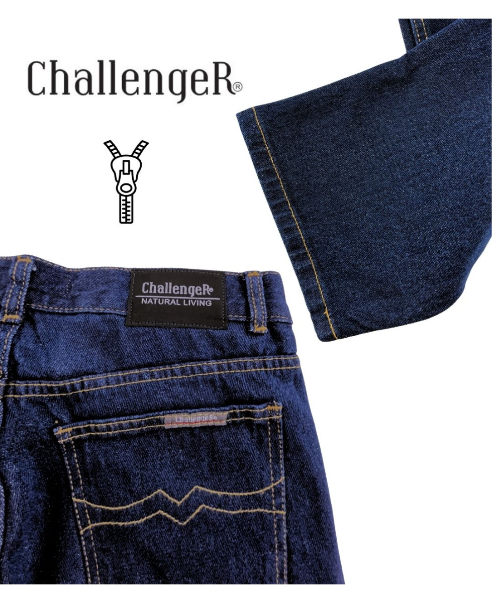 Challenger FALCONE2 — Jean 5 poches brut 100% coton solide
